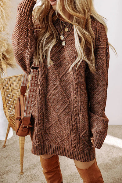 Selena® | Langer Strickpullover