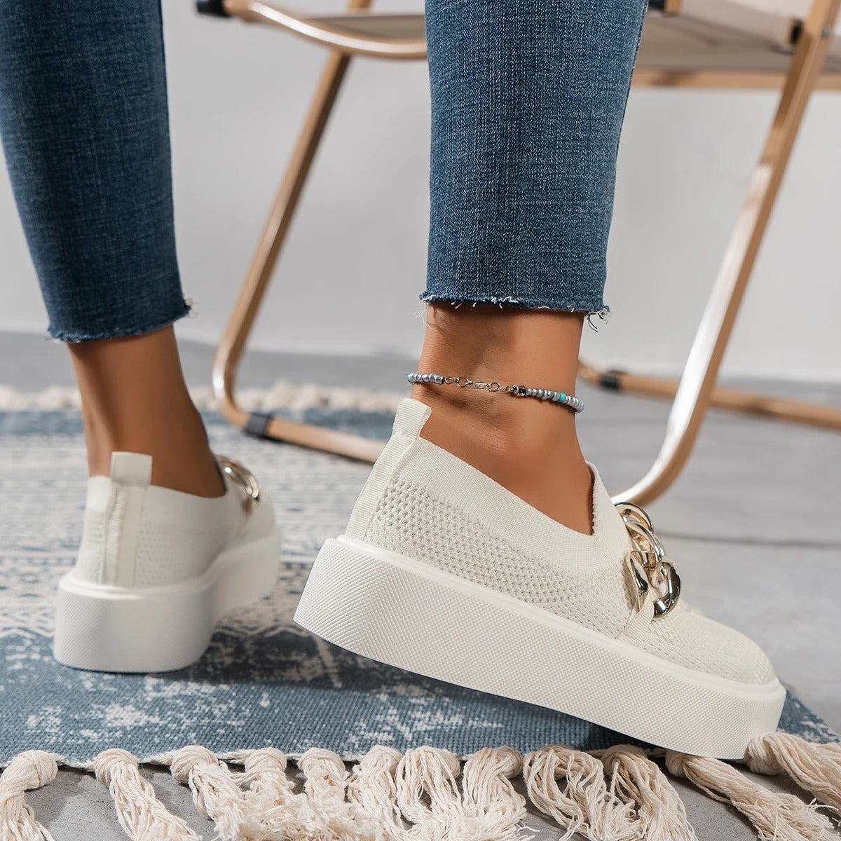 Locha - Mesh Damen Loafers