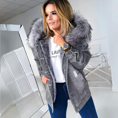 Ginebra® | Jeansjacke mit warmem Futter