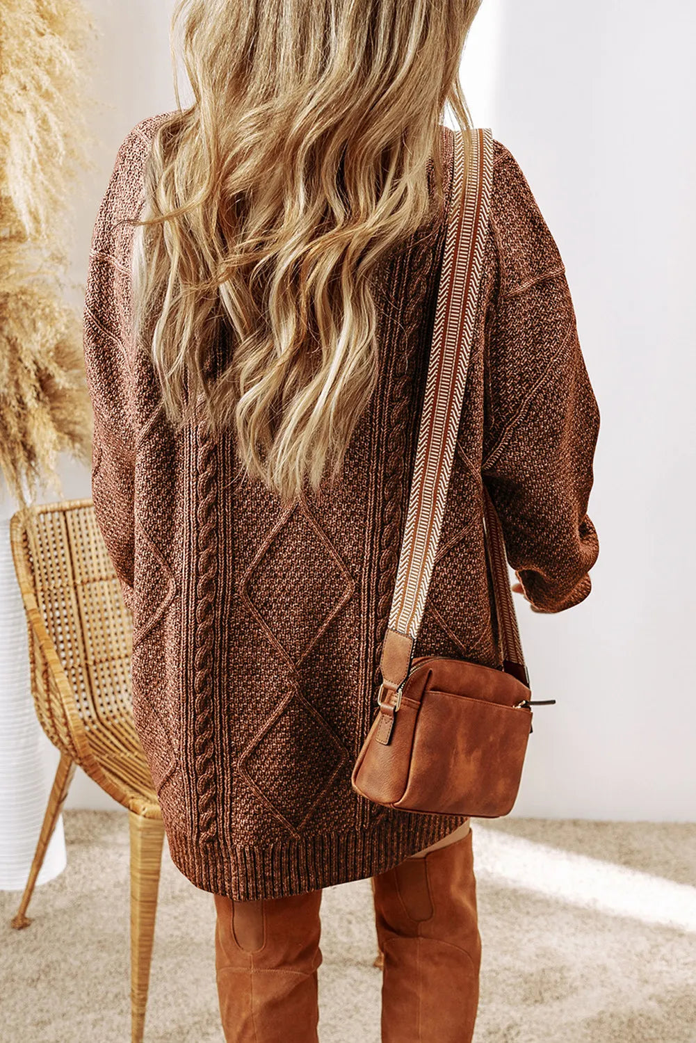 Selena® | Langer Strickpullover