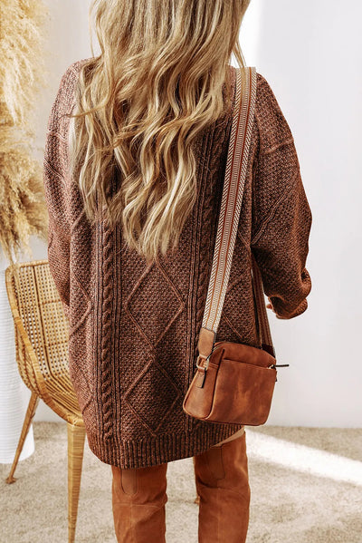 Selena® | Langer Strickpullover
