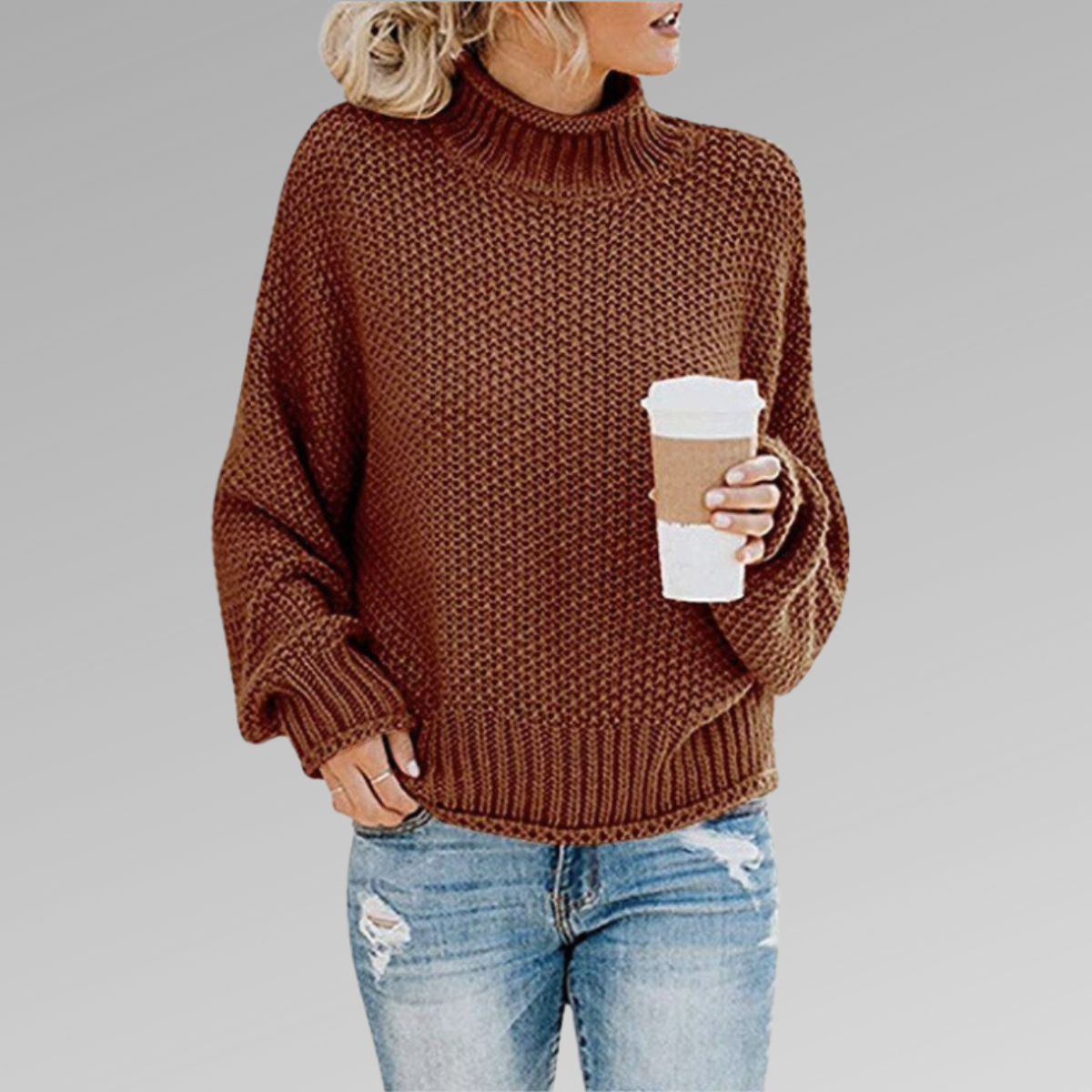 Claudia® | Klassischer Strickpullover