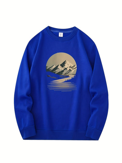 Lässiger Lockerer Pullover für Herren
