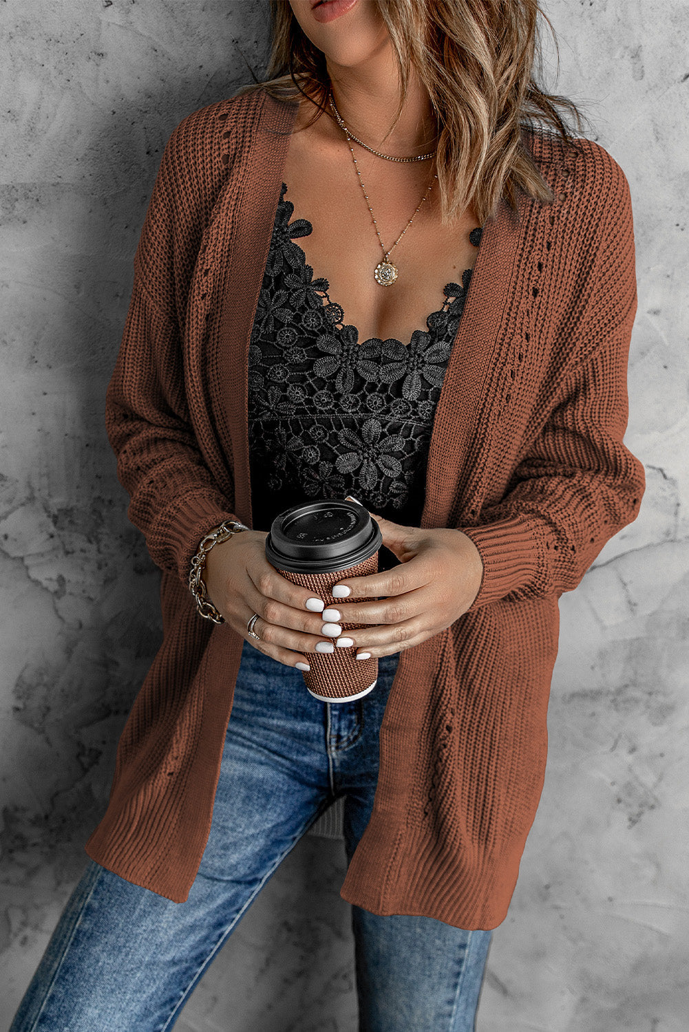Leila® | Bequemer und stilvoller Winter-Cardigan