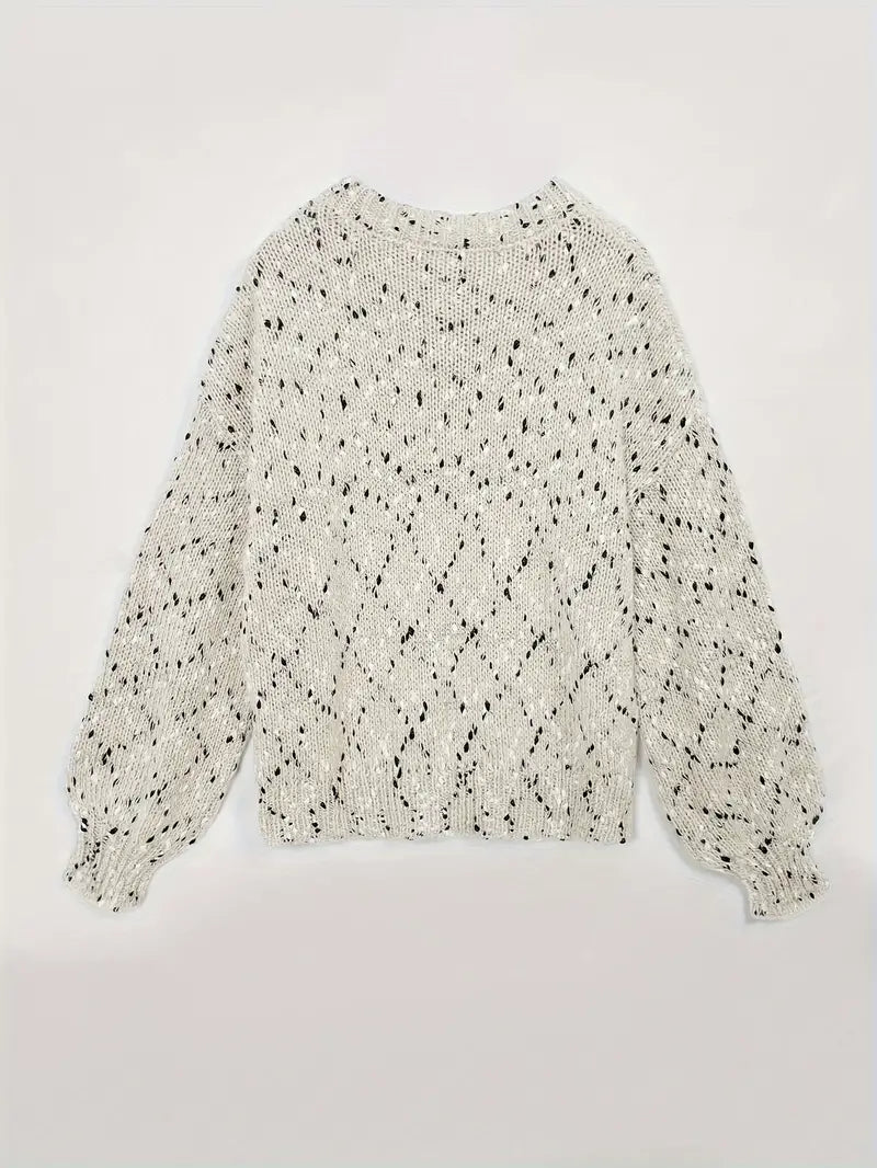 Elian | Gemütlicher Vintage-Sweater mit Punkten