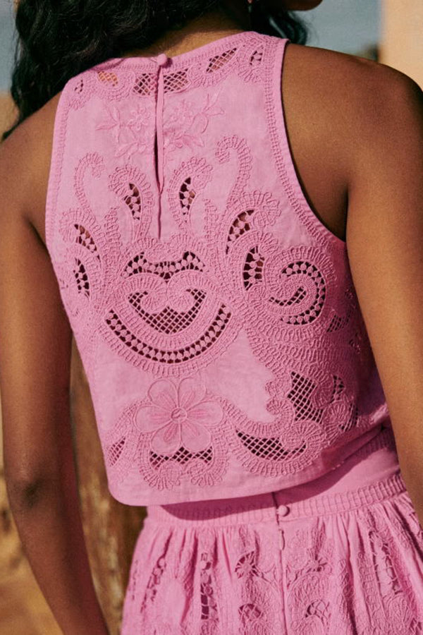 Elara™ | Besticktes Zweiteiliges Set
