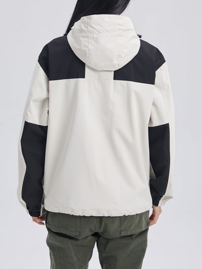 Wasserdichte Jacke mit Kapuze für Herren