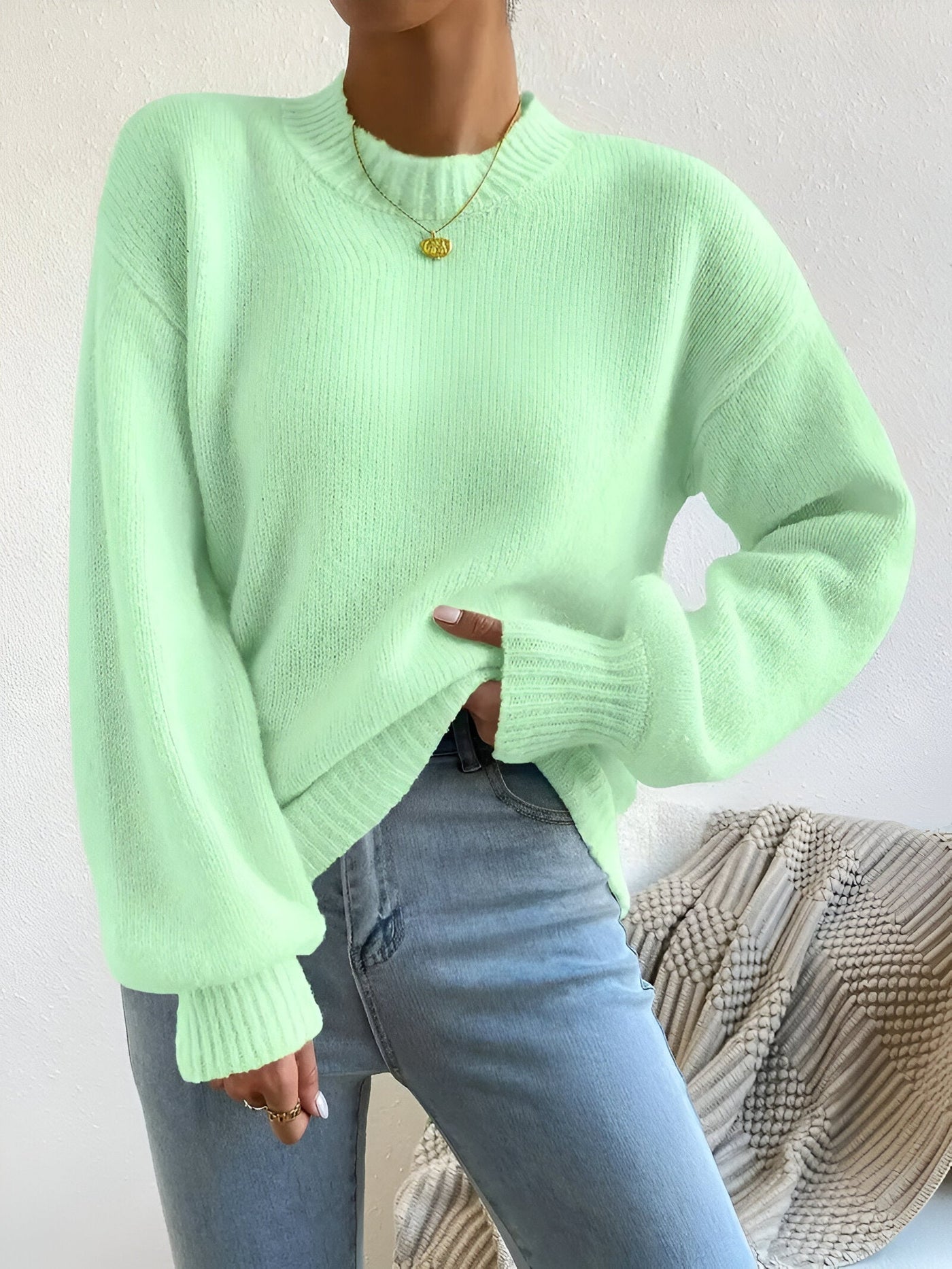Amaryllis | Gemütlicher Casual Pullover für Herbst und Winter