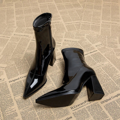 Dominique | Damen-Stiefeletten mit hohem Absatz
