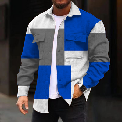 Stylisches Langarmhemd für Herren