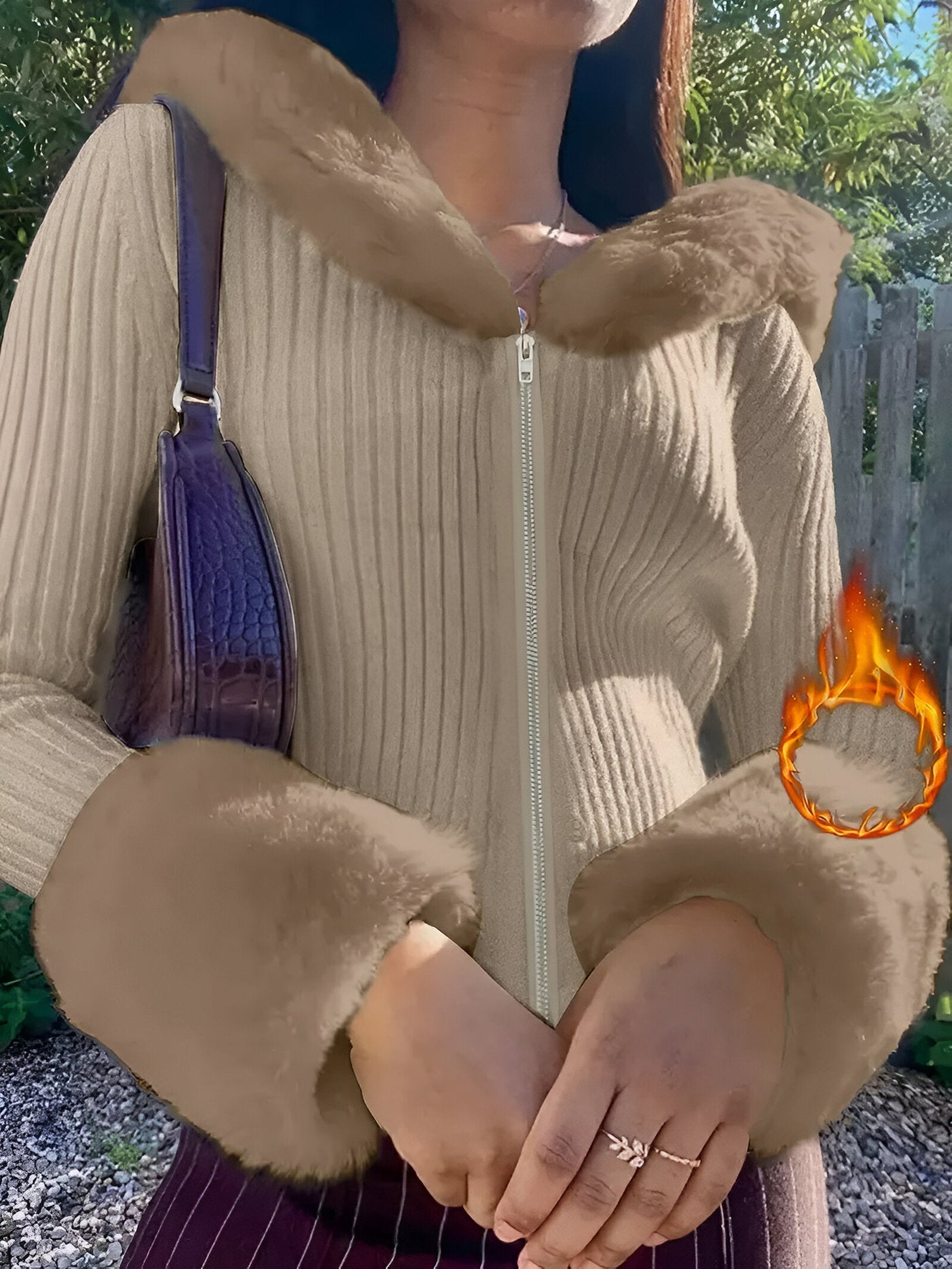 Anja | Stylisches & Bequemes V-Ausschnitt Sweatshirt für den Alltag