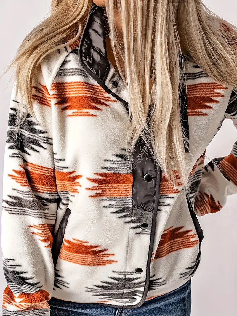 Finley | Trendige Aztec-Muster Jacke