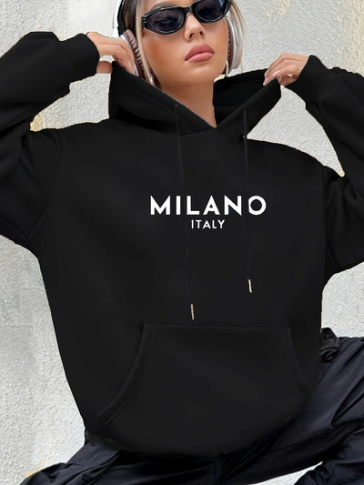 Freizeitpullover mit Kapuze für Damen
