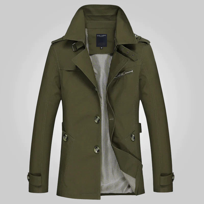 Ambrose Stilvoller Trenchcoat für Herren
