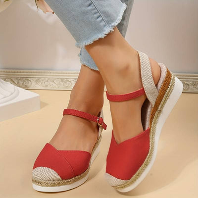 Gina - Bequeme Plateau-Sandalen