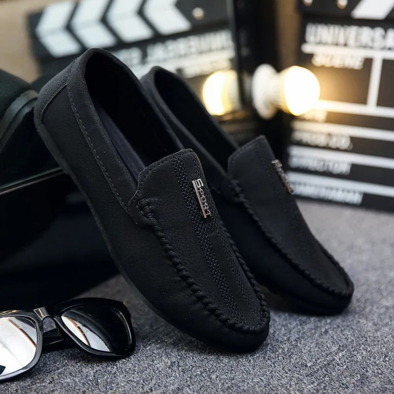 Aziel - Schlanke Loafers aus Leder