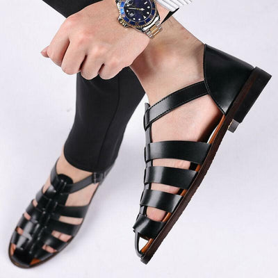 Ollie - Klassische Und Elegante Ledersandalen