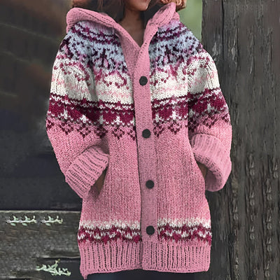 Amelia® | Strickjacke aus gestrickter Wolle