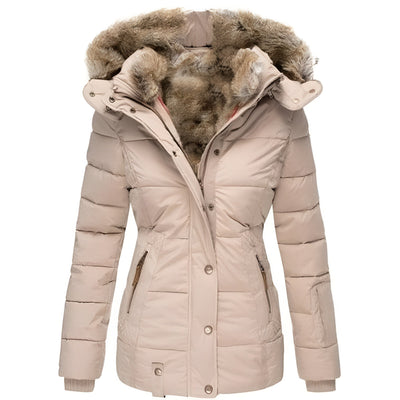 Ariadna® | Wintermantel mit Kunstpelz