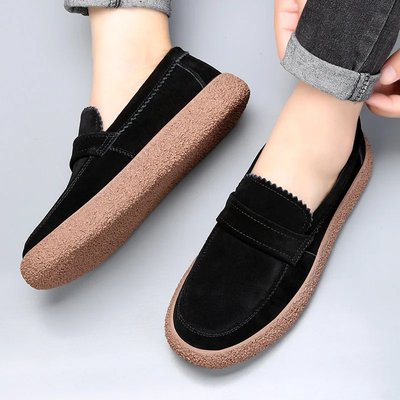 Enrique - Handgefertigte Loafers aus Leder