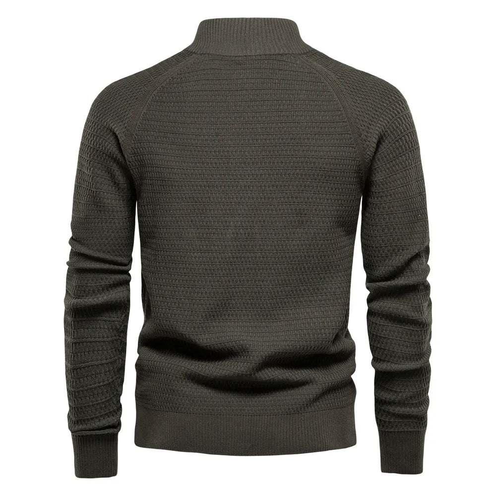 Gemütliche Baumwoll Strickjacke für Herren Jarv