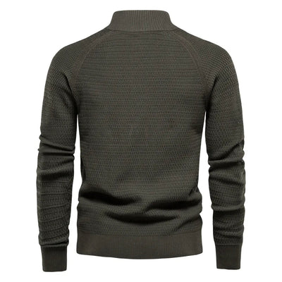Gemütliche Baumwoll Strickjacke für Herren Jarv