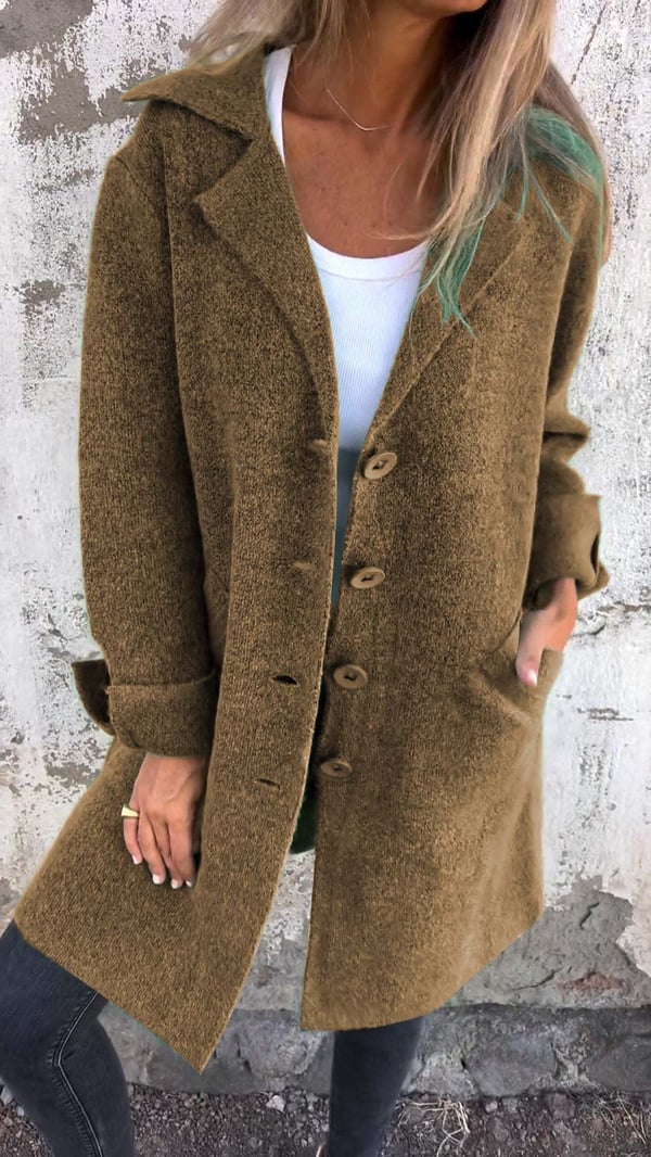 STELLA TIELCOAT MIT KNÖPFEN