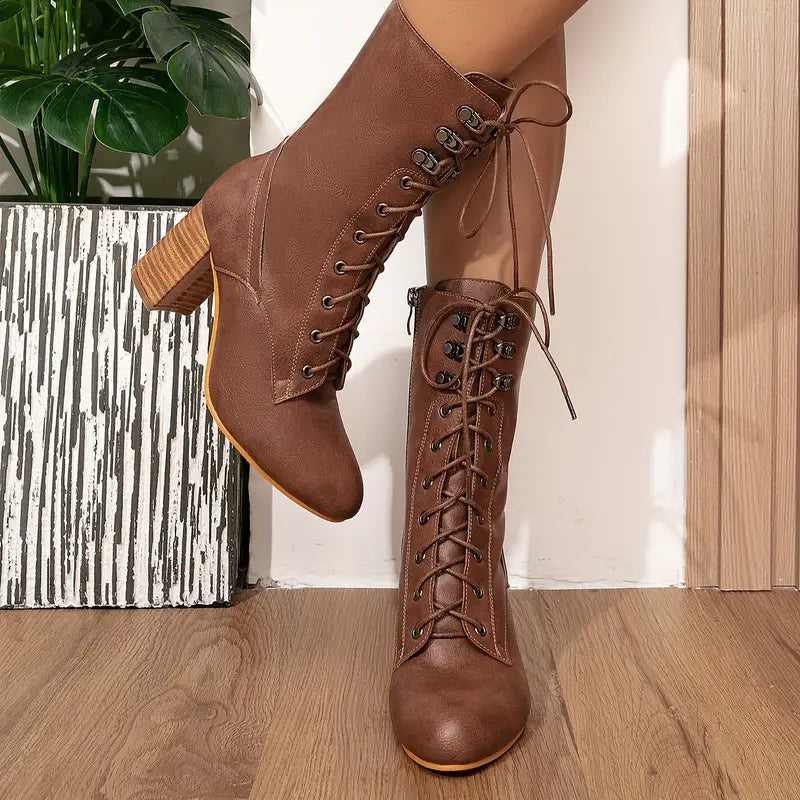 Blaise | Schicke Vintage-inspirierte Damen-Stiefeletten