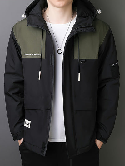 Windschutzjacke mit Kapuze für Herren