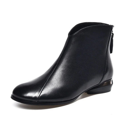 Emil | Winter Vintage Lederstiefel für Frauen