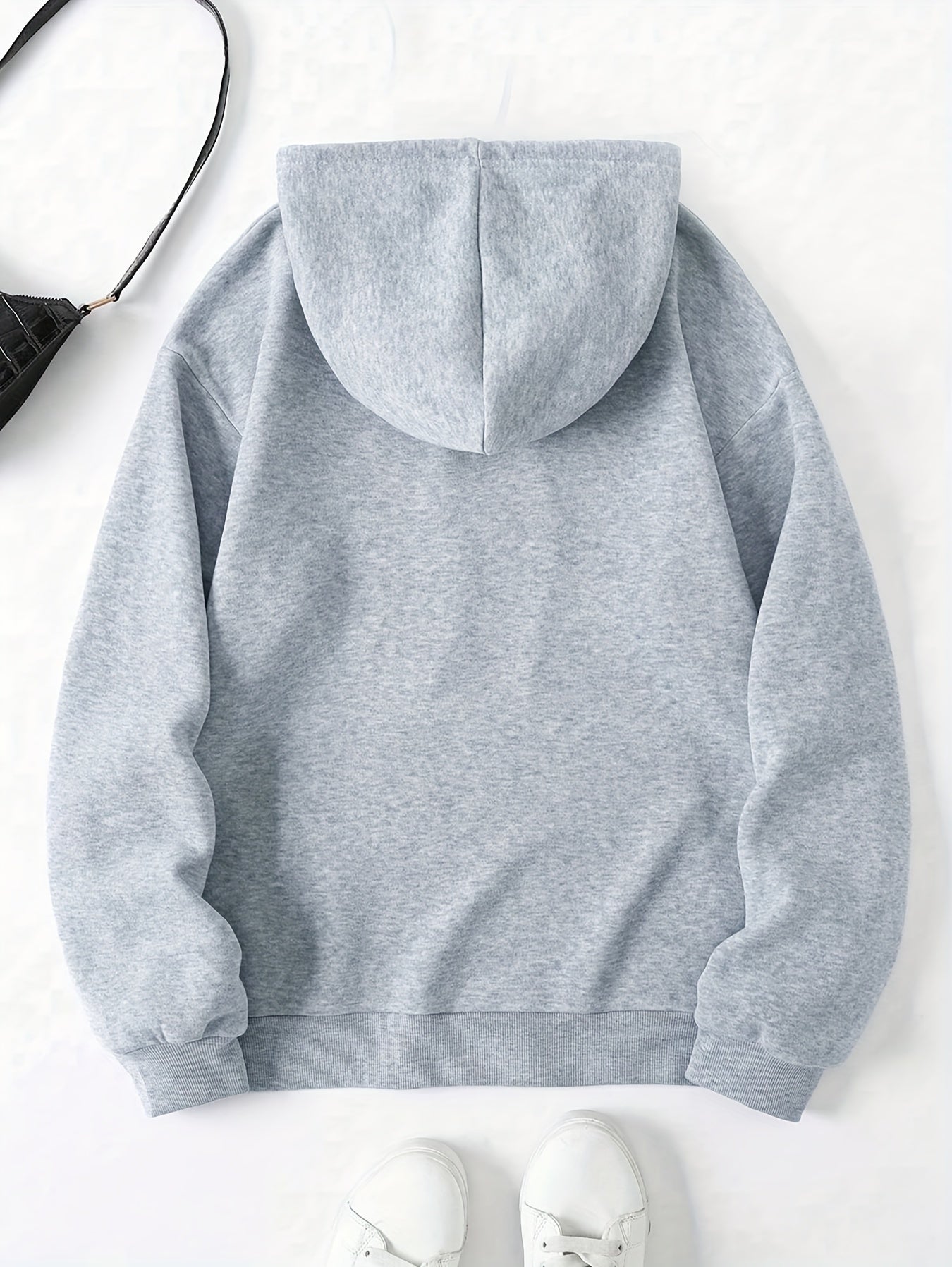 Elisa® | Kapuzenpullover mit New York-Print und Kordelzug