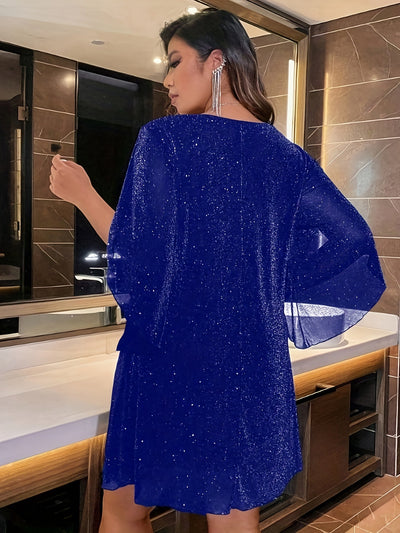Glitzerndes Kleid für Damen