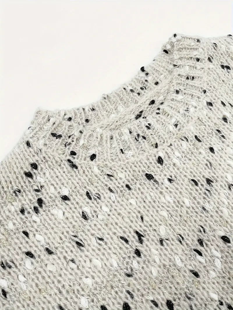 Elian | Gemütlicher Vintage-Sweater mit Punkten