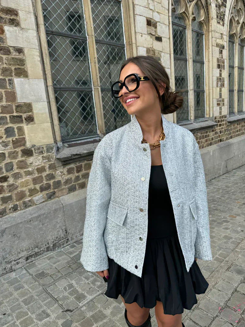 Brianna® | Bomberjacke mit Pailletten