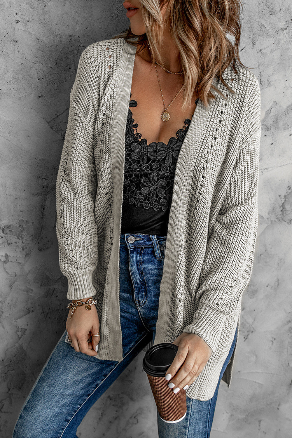 Leila® | Bequemer und stilvoller Winter-Cardigan