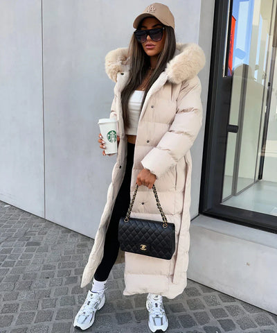 Quiana® | Langer Wintermantel