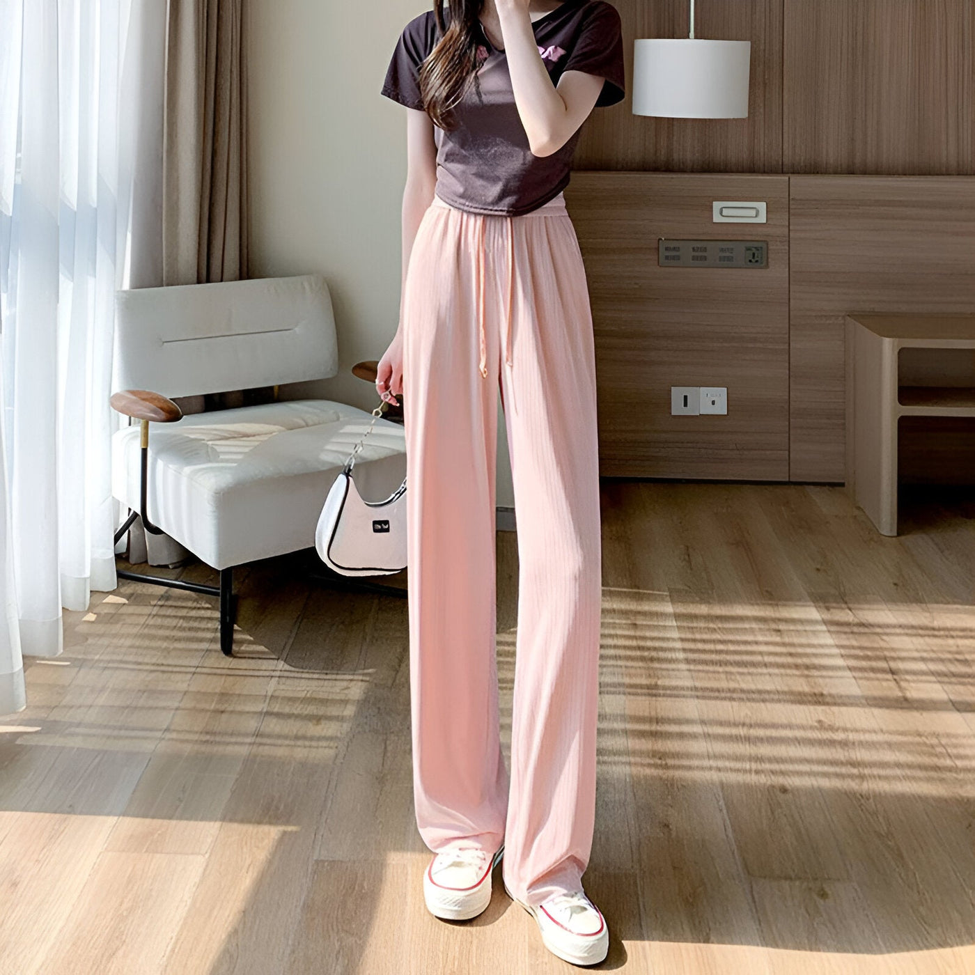 Fenix | Coole und Leichte High-Waist Weite Hosen