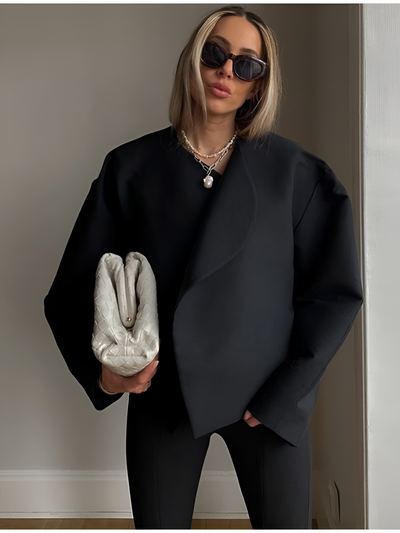 Marie | Lässiger warmer Wollmantel für Frauen