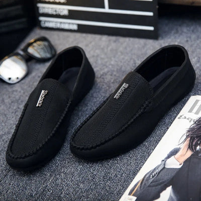 Aziel - Schlanke Loafers aus Leder