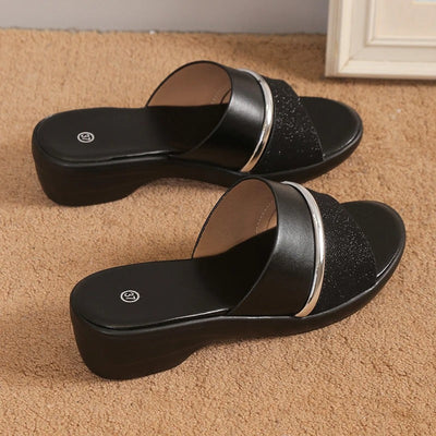 Indra - Bequeme und Glitzernde Sandalen