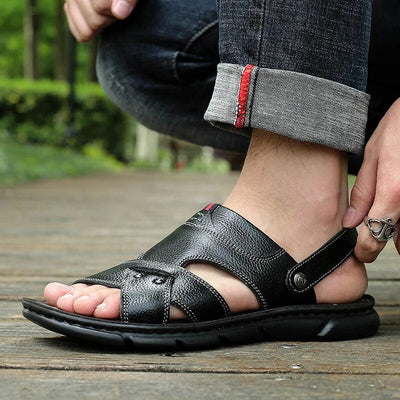 Michael - Modische Ledersandalen