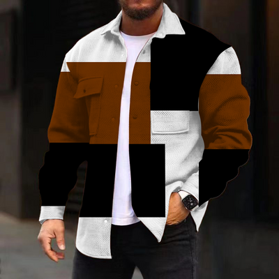 Stylisches Langarmhemd für Herren