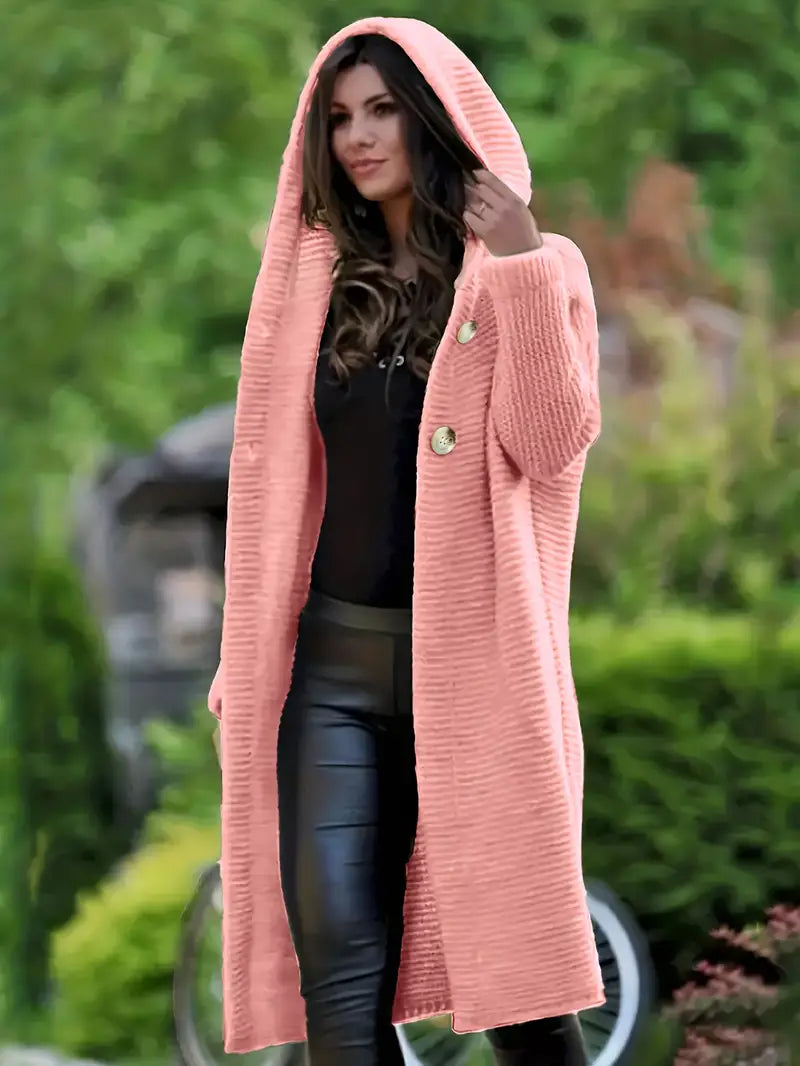 Rea - Robuster Langärmeliger Cardigan
