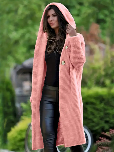 Rea - Robuster Langärmeliger Cardigan
