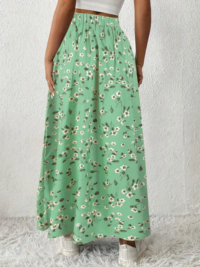 Louvina – Maxirock mit Blumenschlitz