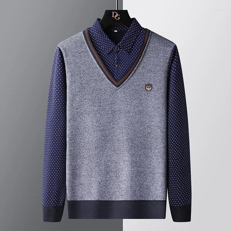 Lässiger Polopullover für Herren