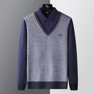 Lässiger Polopullover für Herren
