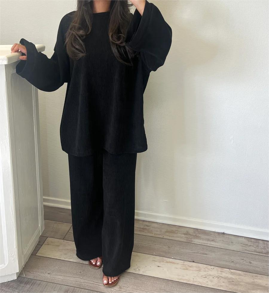 Joni | Herbst Winter Zweiteiliges Set