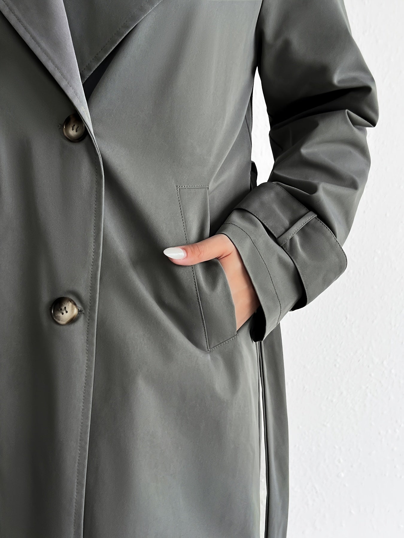 Langer Mantel für Damen