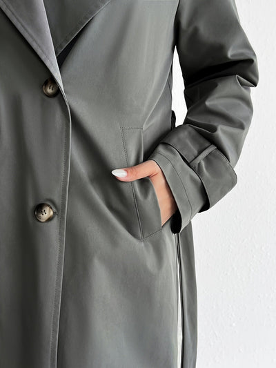 Langer Mantel für Damen